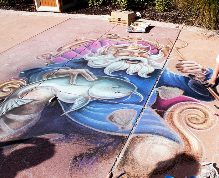 Clearwater Beach Chalk Art Festival
